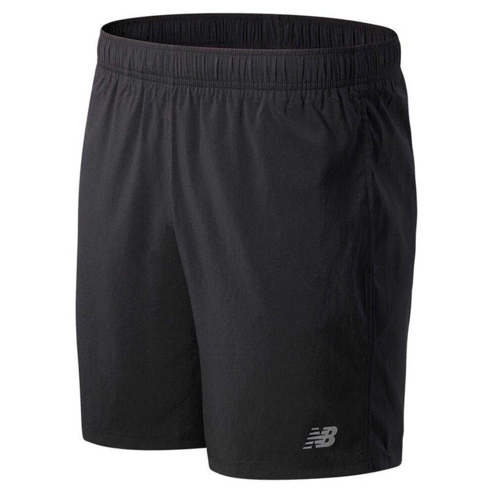New Balance Mens 2 in 1 Running Shorts / Black